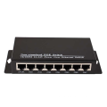 HongRui high quality 10/100Mbps ethernet switch 12v input poe 8 port